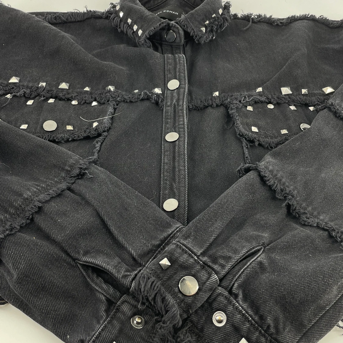 Cropped zara denimjacket - 90