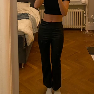 Zara leather pants xs-s - good condition, are size m but fit smaller 