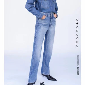 Zara jeans - Helt nya, prislapp kvar. Köpt på rean men säljer pga att de var för korta för mig, storlek 34. Köparen står för frakt. 