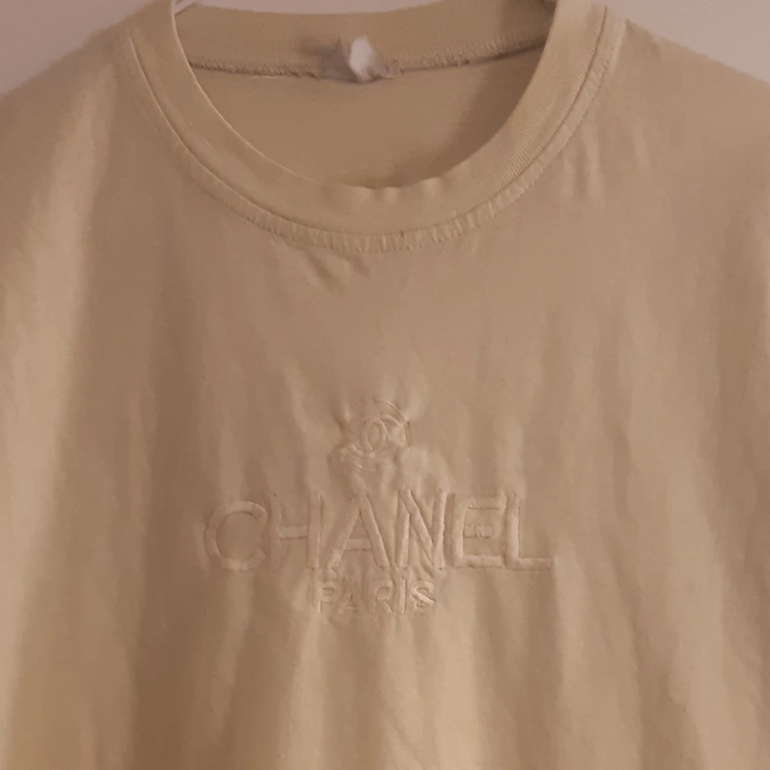 CHANEL retro Tshirt 90s Ljusgul - 90