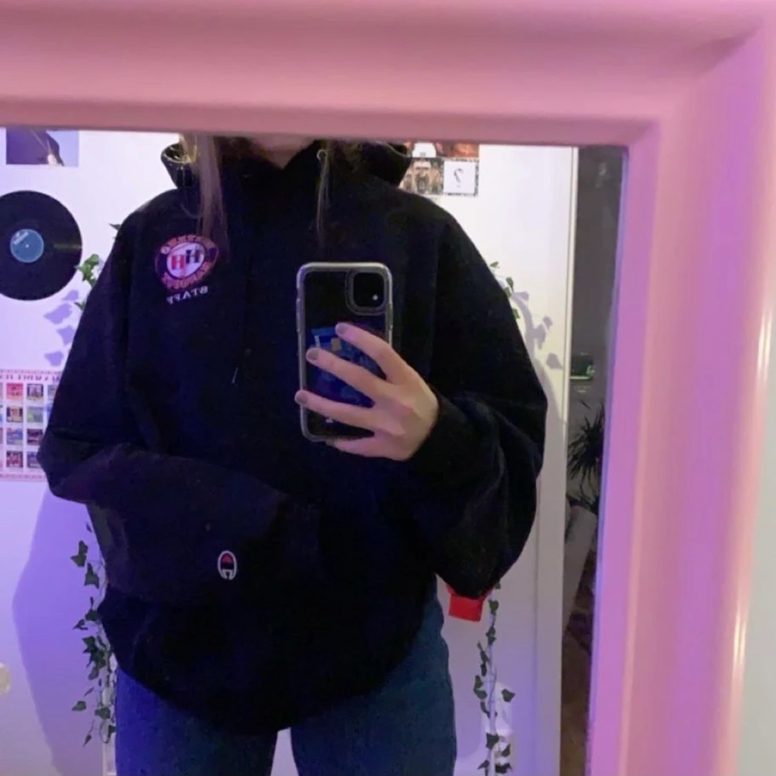 vintage champion hoddie 