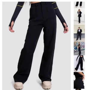 Kostymbyxor i st Xs - Ett par kostymbyxor ifrån madlady. Bra skick aldrig amdvända utan bara testade Nypris:500kr Mittpris: 200kr 