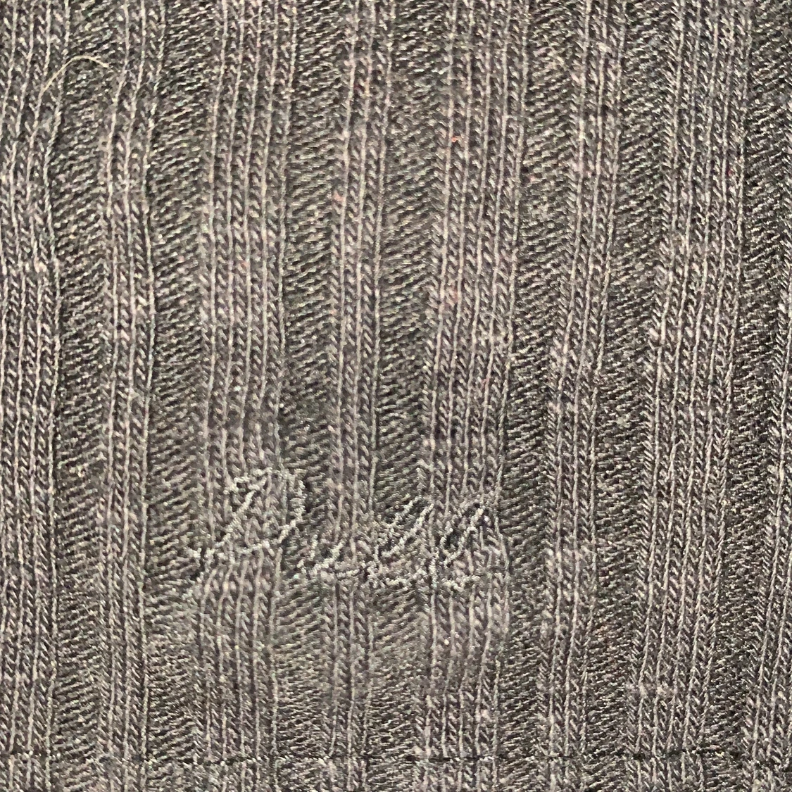 Svart crop top med knappar - 91