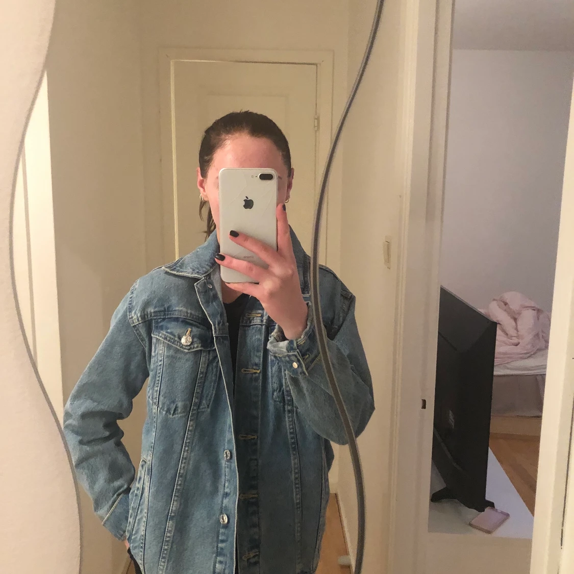 Jeansjacka storlek 40