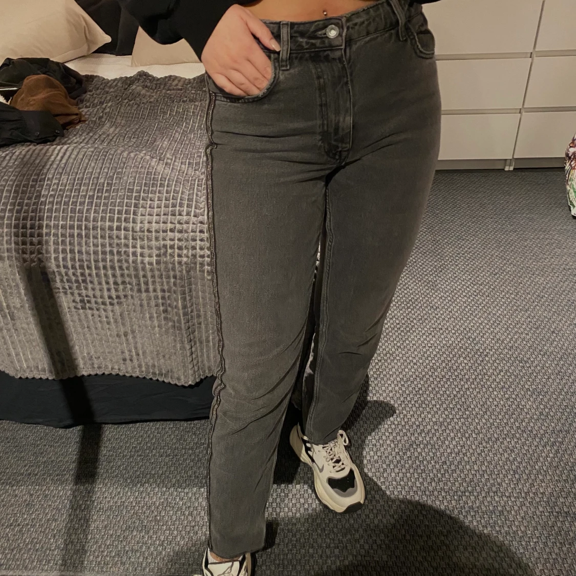 Zara jeans med detaljer - 91