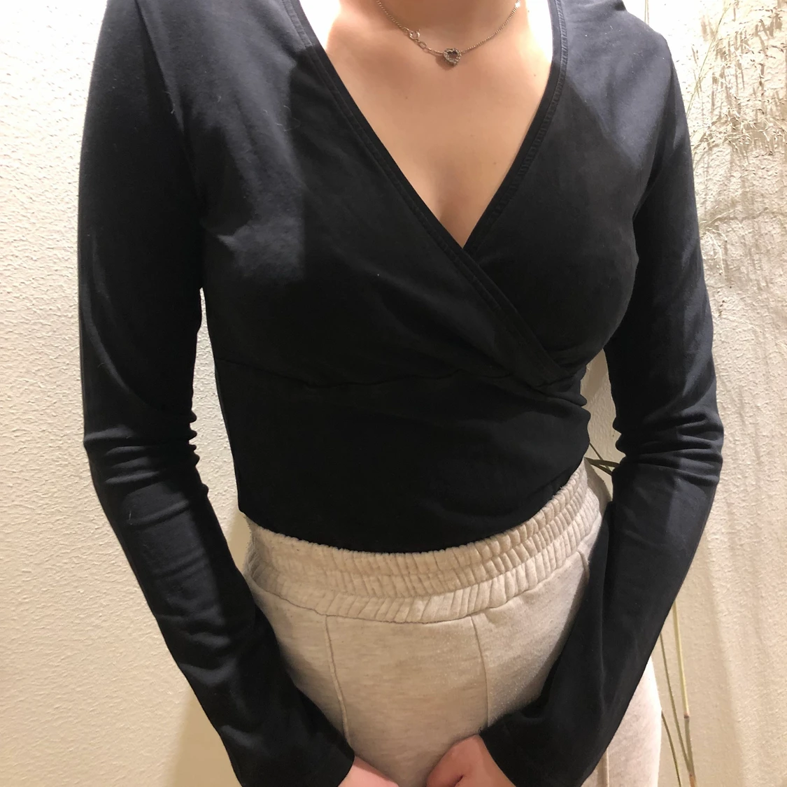 Svart Tight top Esprit stl M