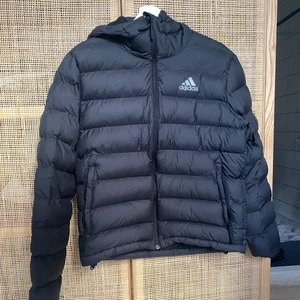 Adidas dunjacka  - Adidas dunjacka i storlek S. Mycket gott skick, perfekt till sen vinter/tidig vår. 