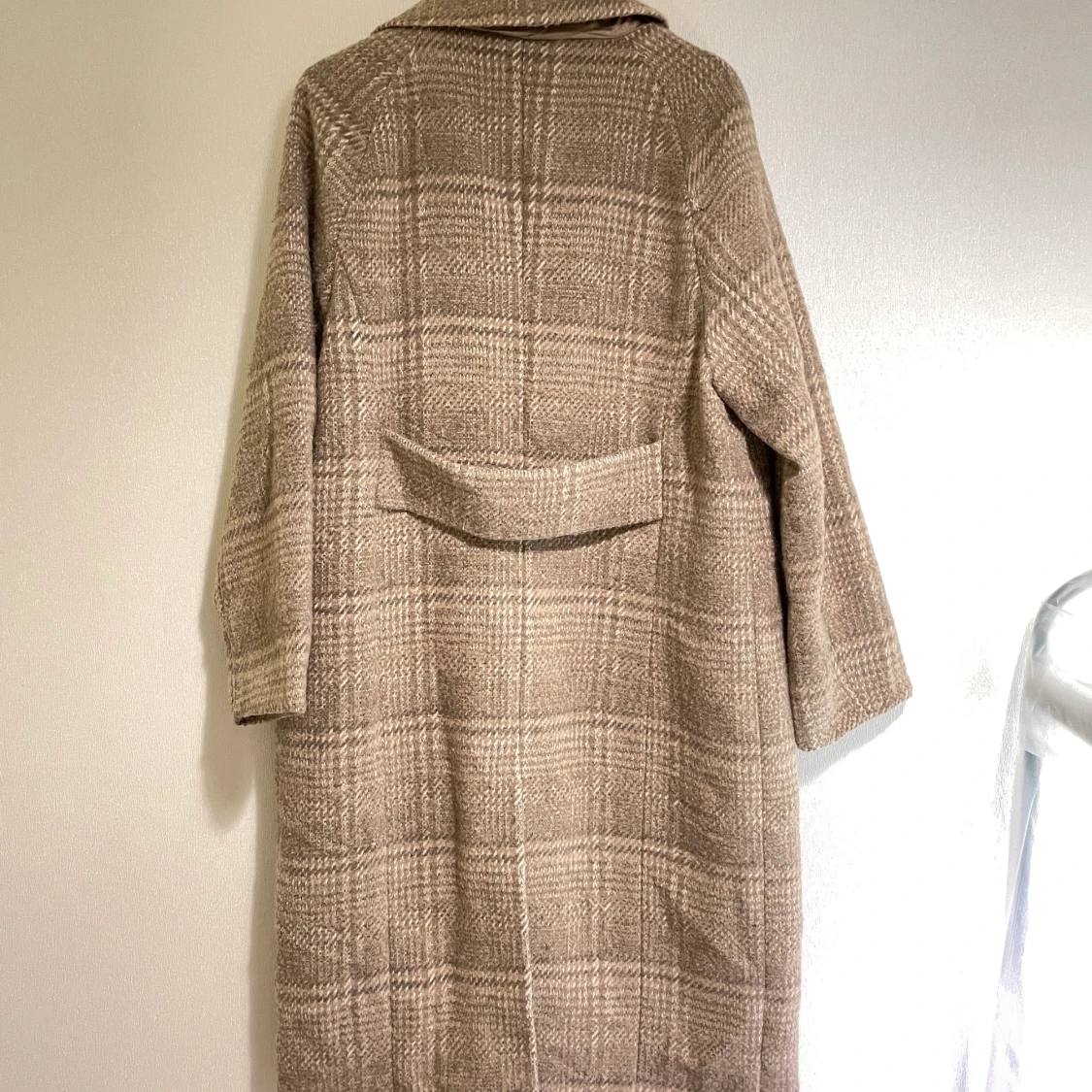Checked Oversized Coat - 91
