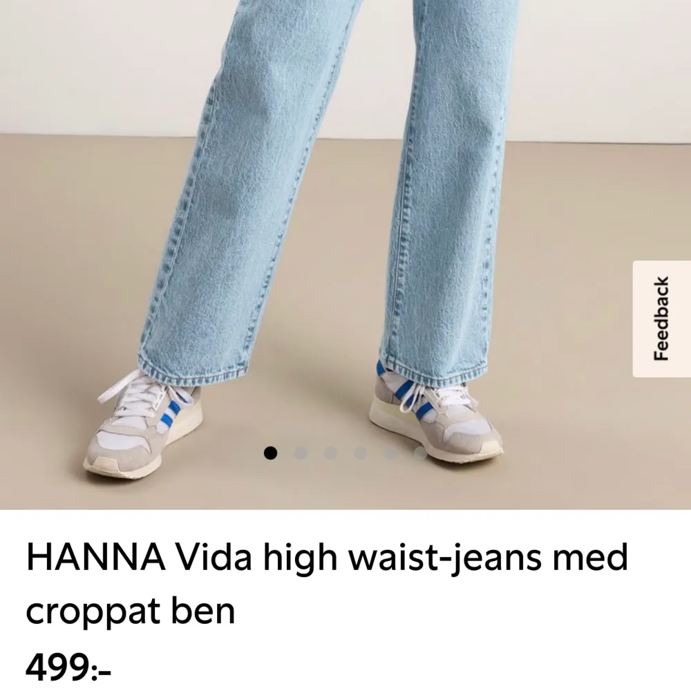 Jeans från Lindex i modellen HANNA, storlek M! Knappt använda så i nyskick! . Jeans & Byxor.