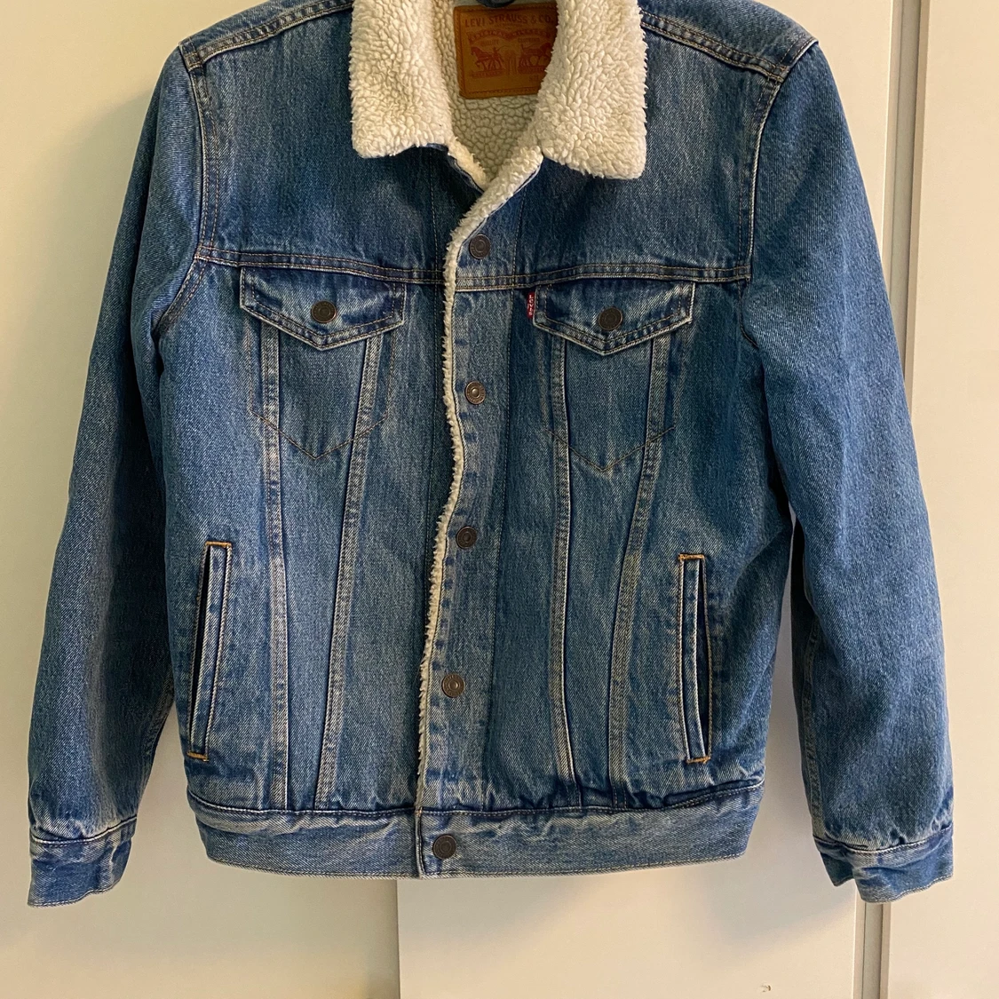Levis Sherpa Trucker Jeansjacka - 90