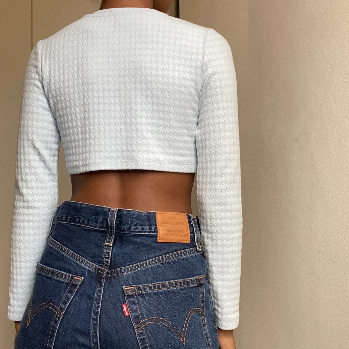 Y2k babyblå  kofta med knappar  🦋🧚🏾‍♀️ - 90