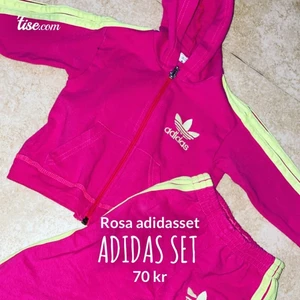 Adidas set i storlek 74/80 - Nytt & fint adidasset i storlek 74/80, setet är använd Max en gång om ens det. Så det är i nyskick! 