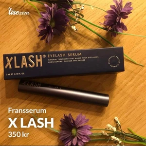 X lash serum  - Oöppnad X lash Frans serum som får fransarna att bli längre och fylligare. Används morgon och kväll tills du får det resultat du önskar sen minskar du användandet. 350kr