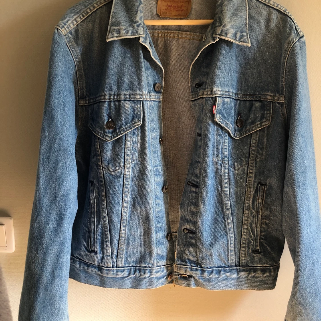 oversized levis jeansjacka