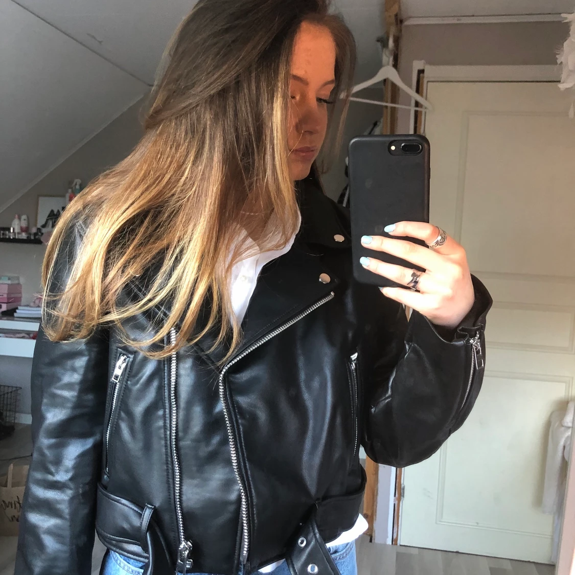 Skinnjacka från zara