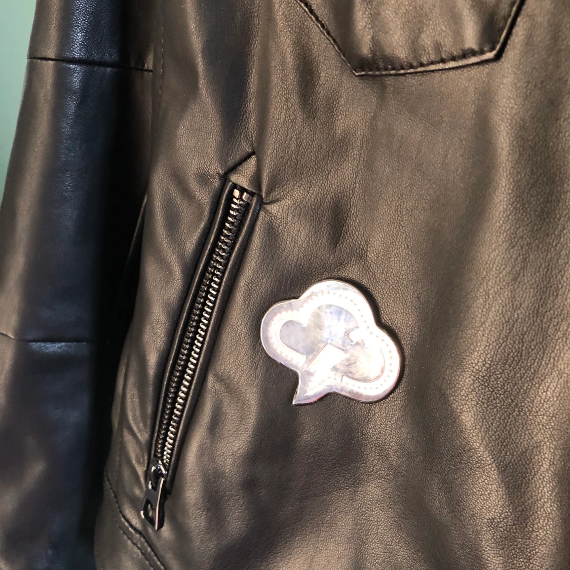 Skinnjacka med patches  - 91