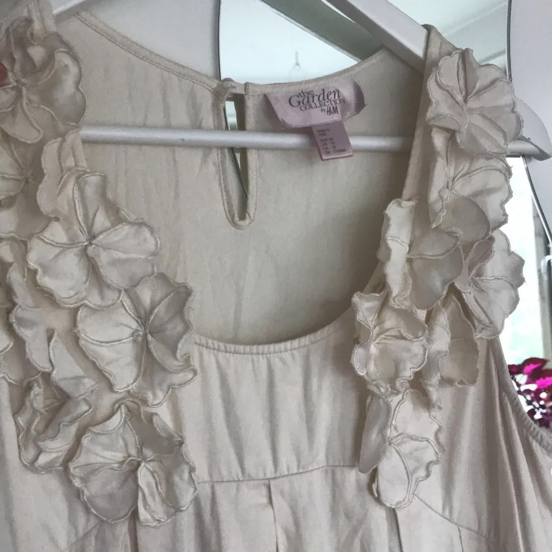 Vit klänning  - 90