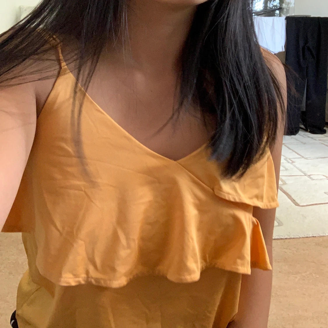 Orange topp från HM 