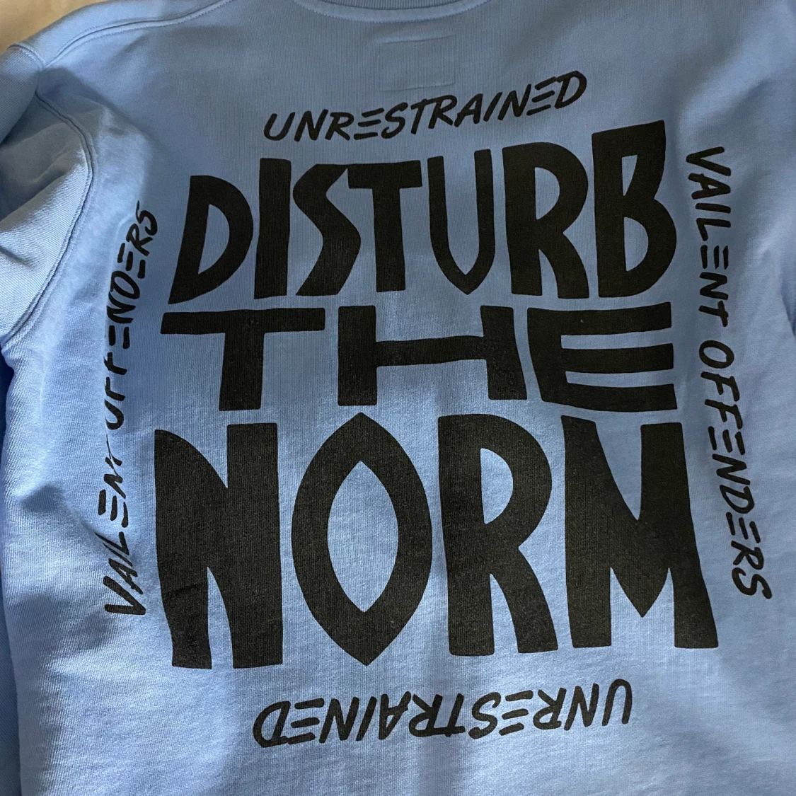 Sweatshirt med tryck  - 90