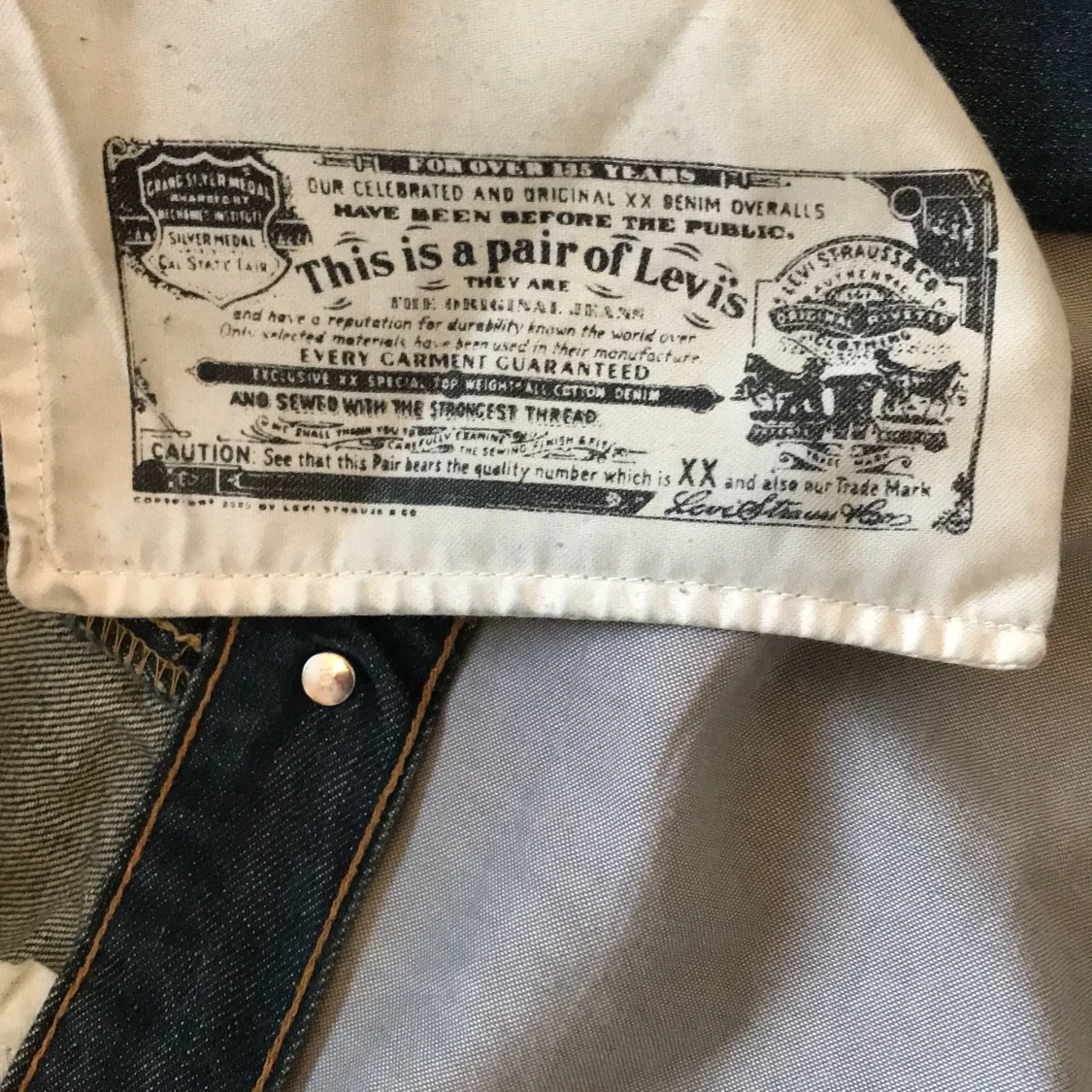 Levi’s 501 straight leg  - 91