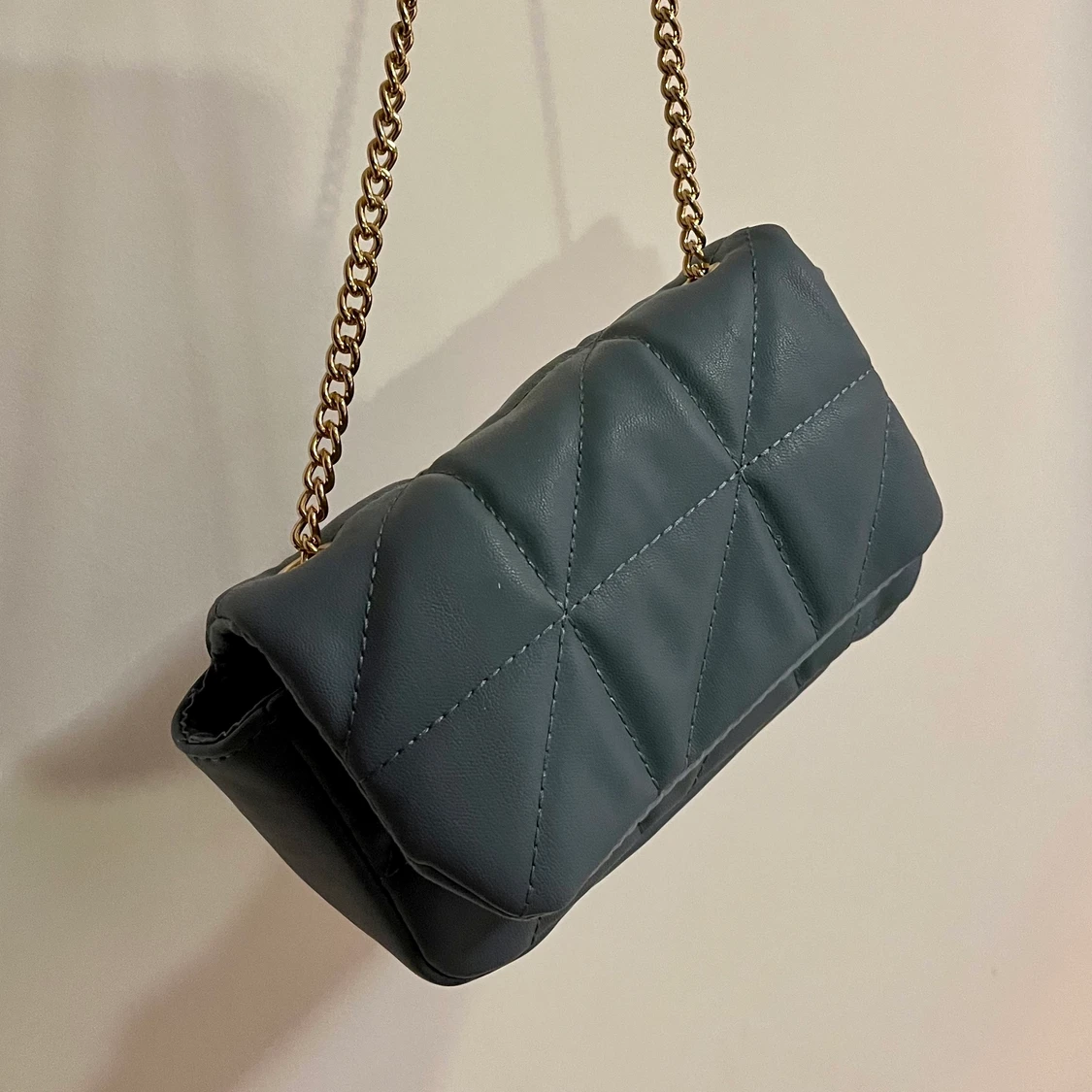 Blå handväska - 90