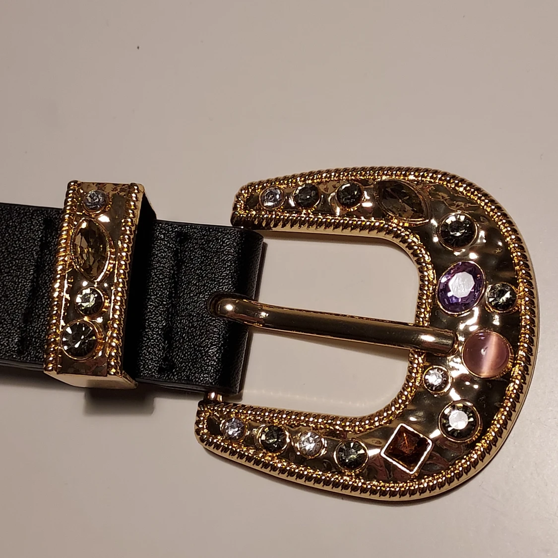 bälte med kristaller - 90