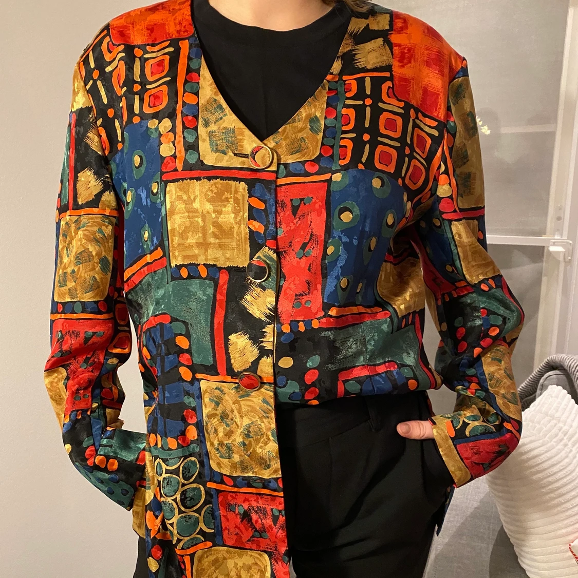 Blus/skjorta/jacka - 90