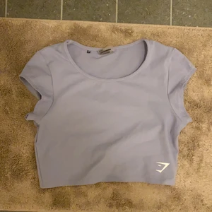 Träningströja ifrån Gymshark  - Grå/lila croptop ifrån gymshark. Använd fåtal gånger. Storlek M. Köparen står för frakt ❤️