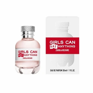 Parfym från Zadig och Voltaire - Parfym från Zadig och Voltaire, Girls Can Say Anything. Kartongen har öppnats och parfymen har användts 2 sprut, så mycket produkt kvar. 30 ml