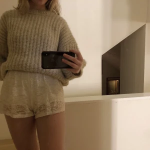 Fina shorts - Superfina shorts i äggvit färg🤍