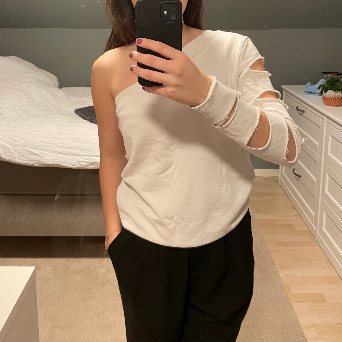 One-sleeve ”sweatshirt” från NAKDxAFJ 