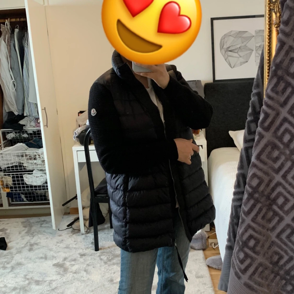 Moncler cardigan lång jacka   - 91