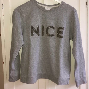 Grå Collegetröja  - Grå collegetröja, Fint skick!