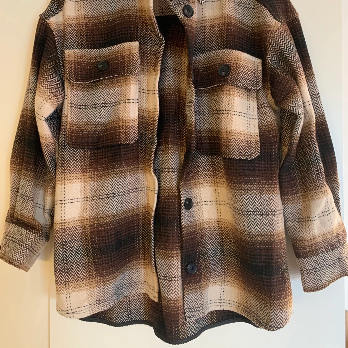 Rutig höstjacka - 90