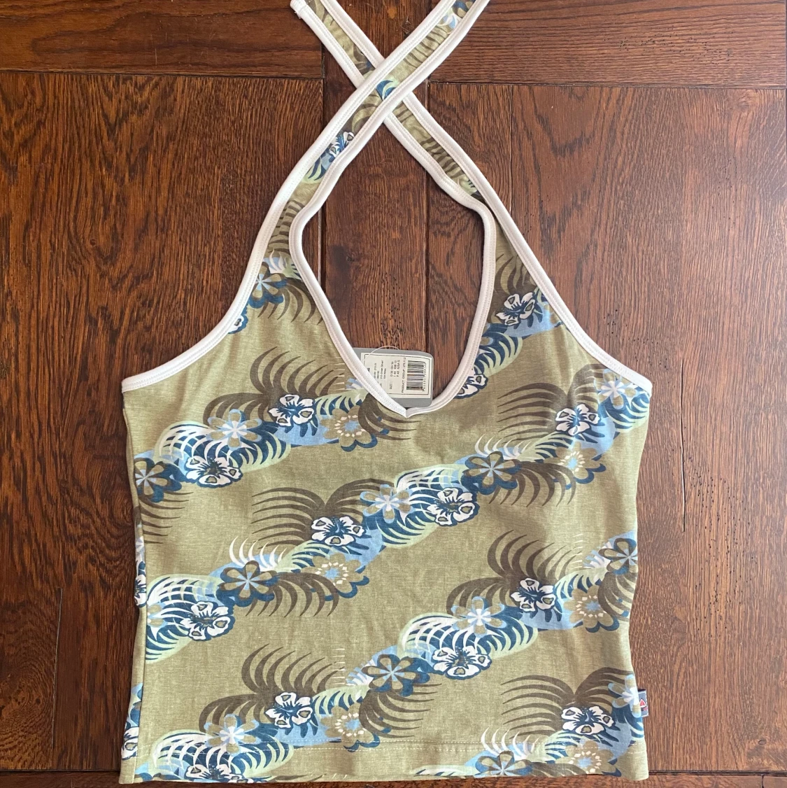 Y2K halterneck topp - 90