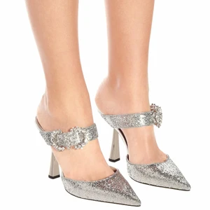 Jimmy Choo Smokey heels - Brand new. Never worn. In box - dust bag - receipt. 