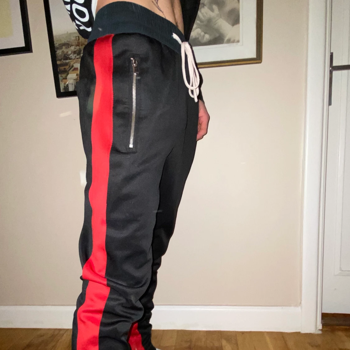 Black icon trackpants - 91