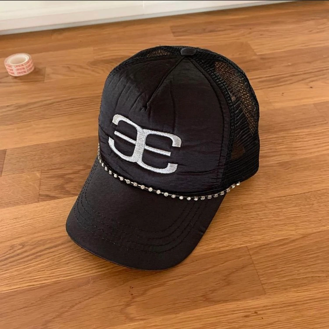 Cool keps med rhinestones 