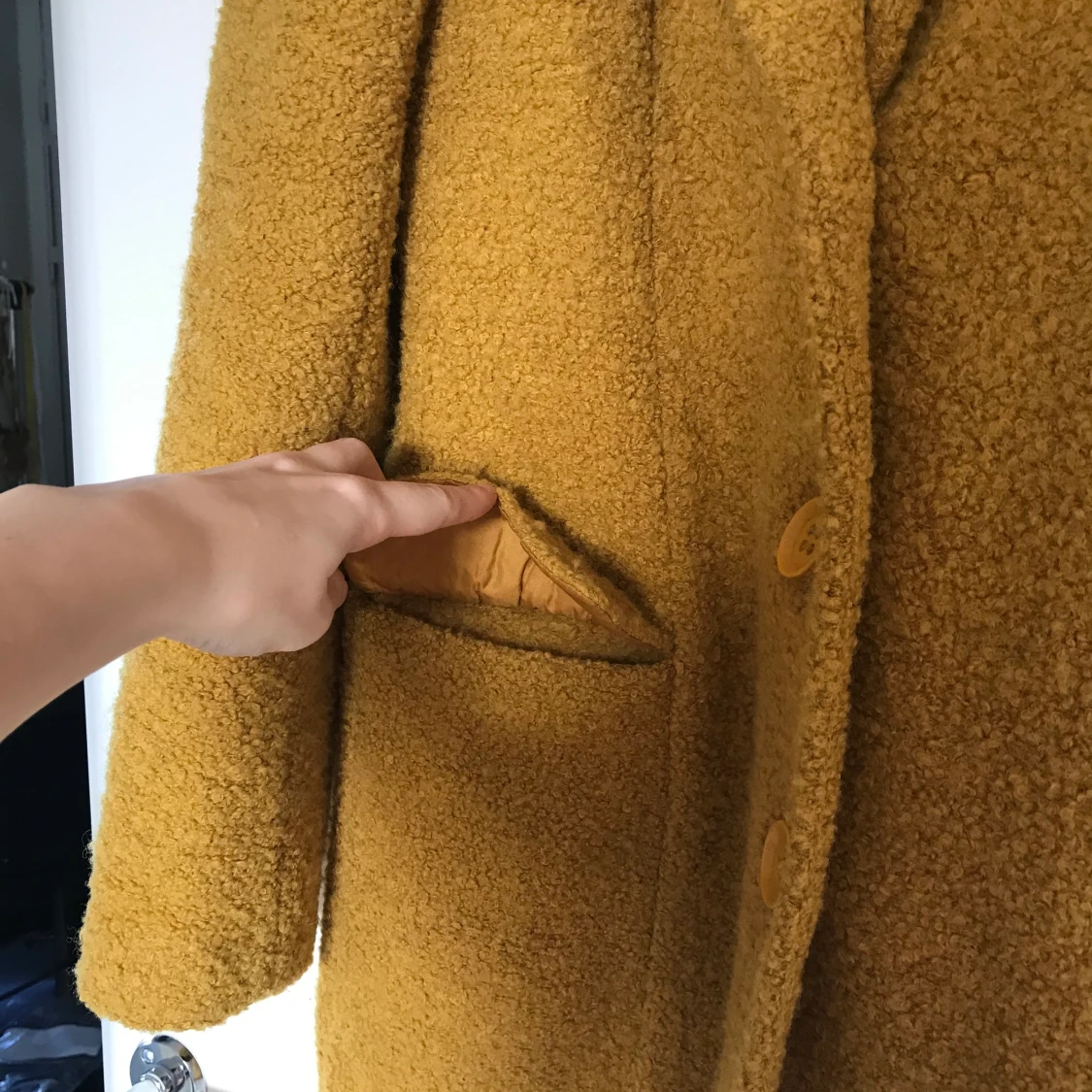 Gul vintage jacka - 91