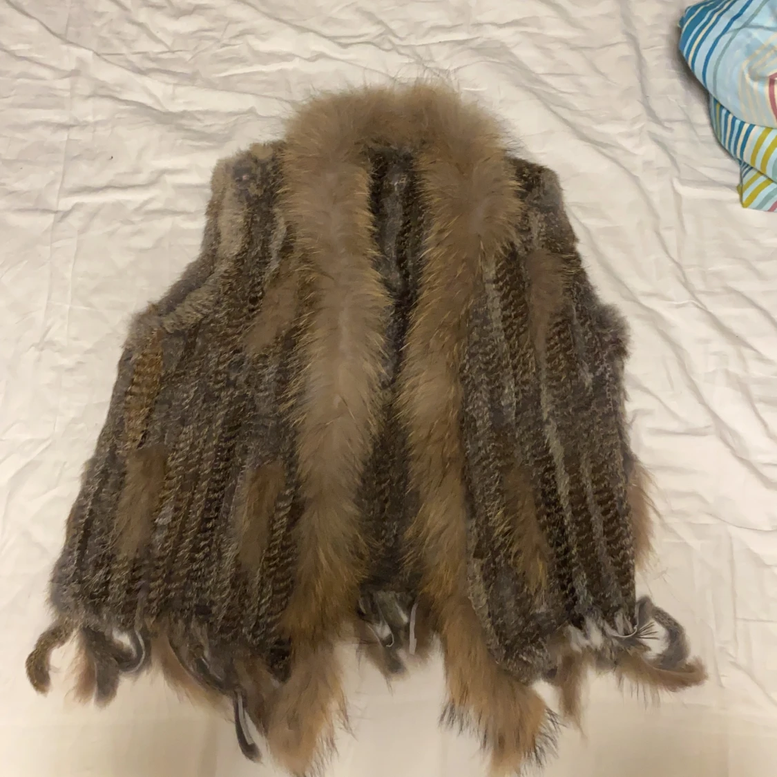 Väst i riktig päls - 90