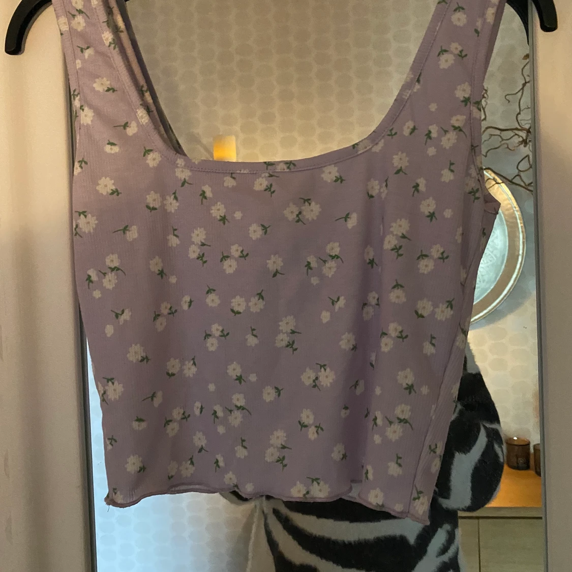 Lila/blommigt linne från SHEIN