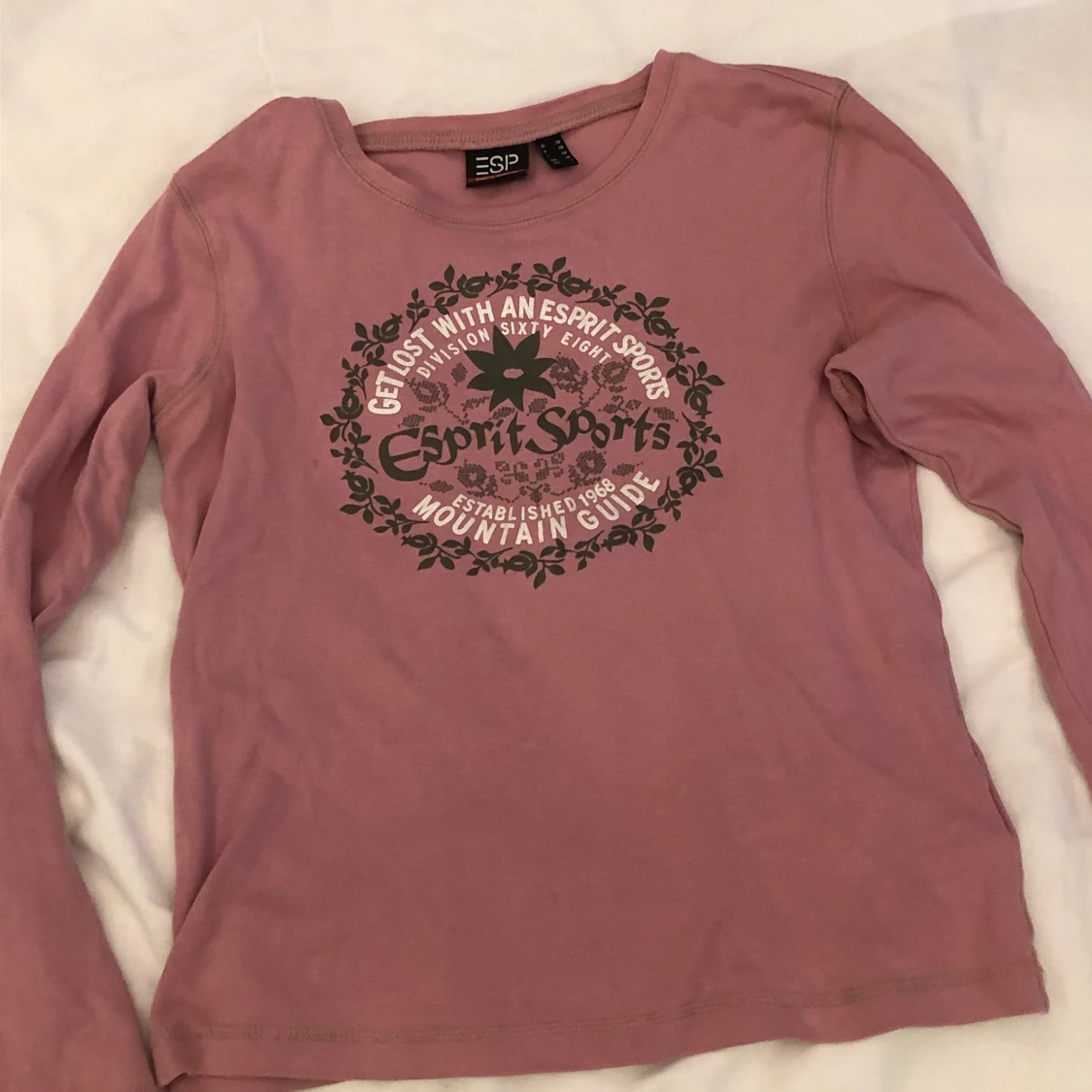 Rosa långärmad  - 90