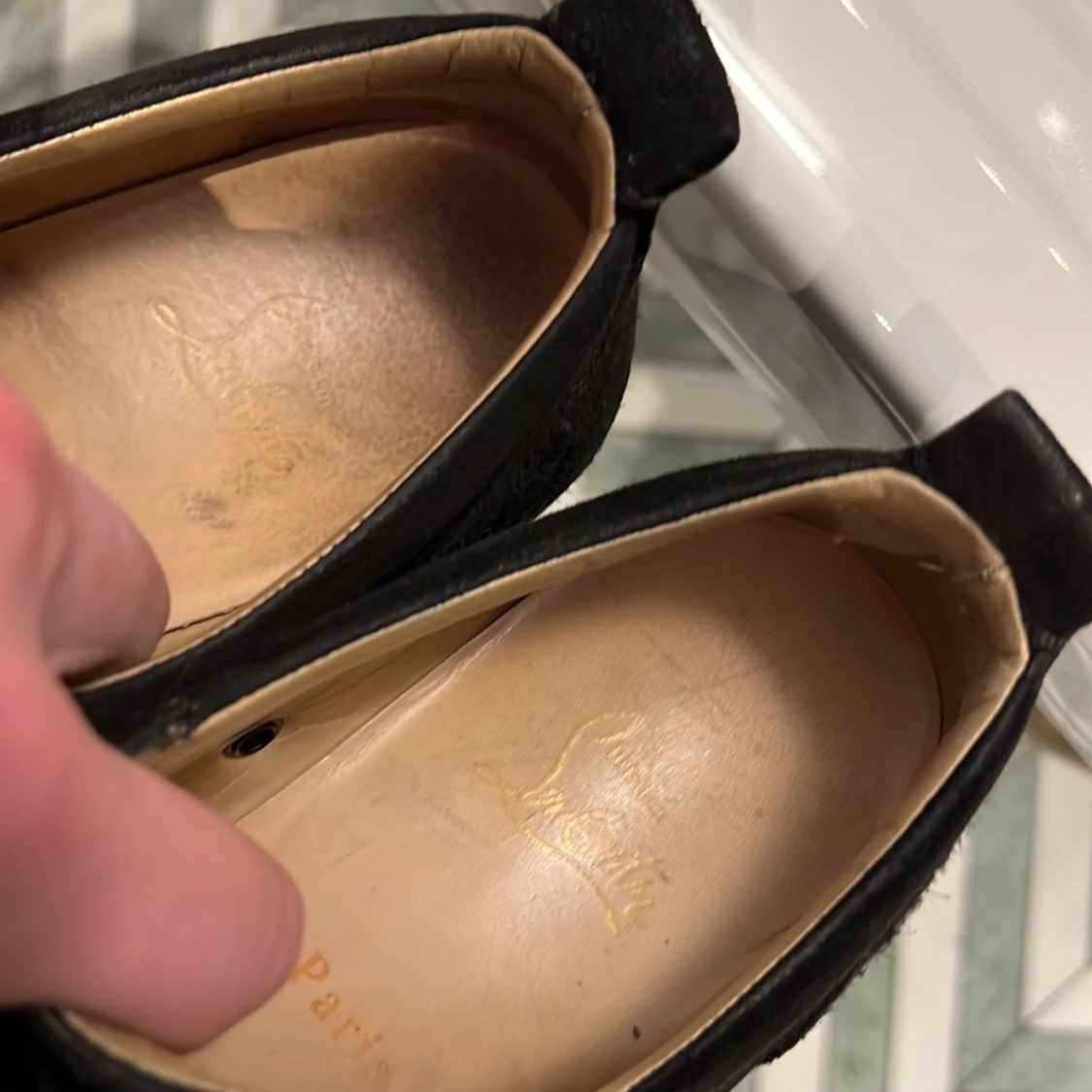 Loubs junior spikes  - 91