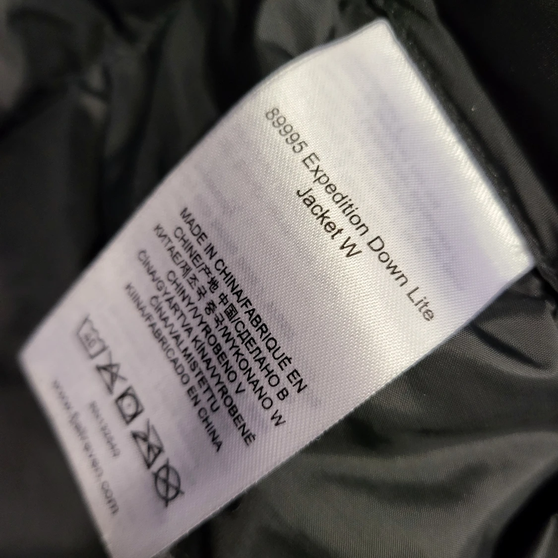 Fjällräven expedition down lite jacka XS - 91