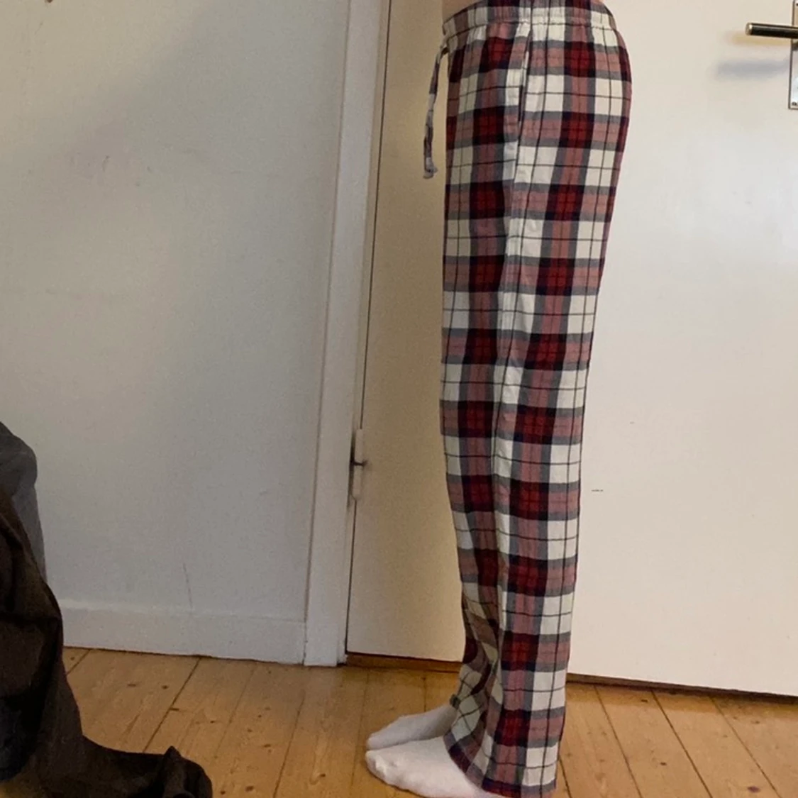 Rutiga pyjamasbyxor - 91