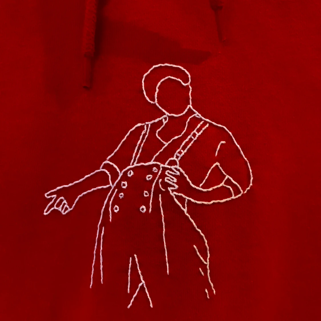 Broderad tröja - 90