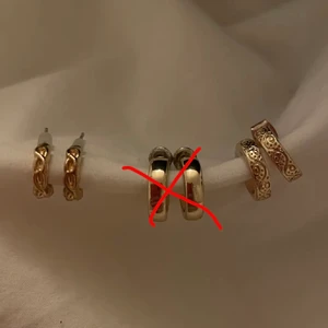 ✨Örhängen✨ - Fina örhängen från Hm och Glitter som knappt är använda💌 15kr/st (mitten är såld)☺️