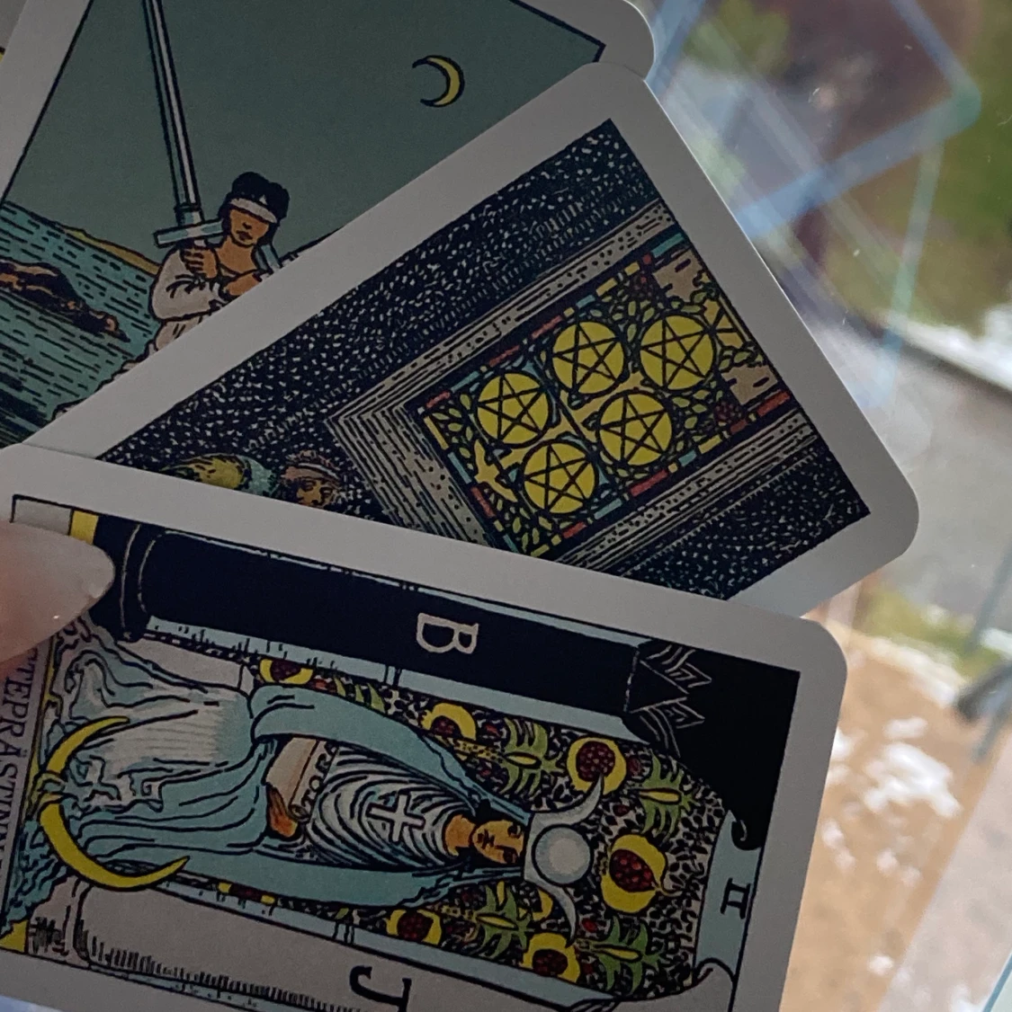 Tarot kort + bok slm tillhör korten 🧡🧡 - 90