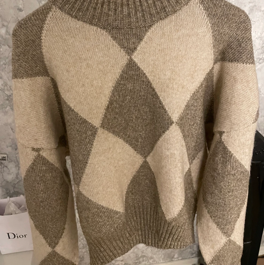 Stickad tröja  - 90