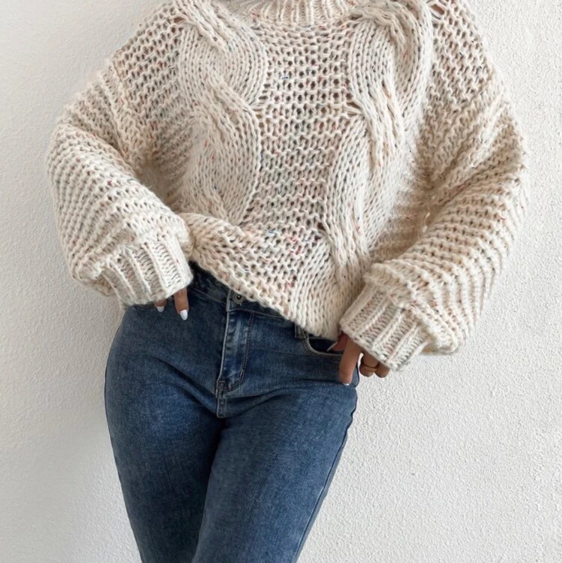 Stickat tröja